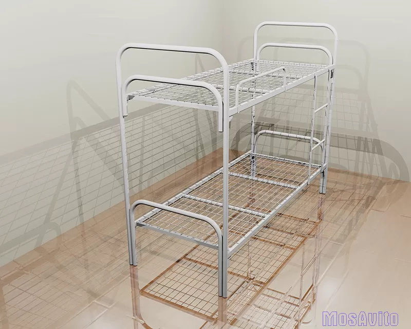 Кровати металлические, шкафы из металлических профилей