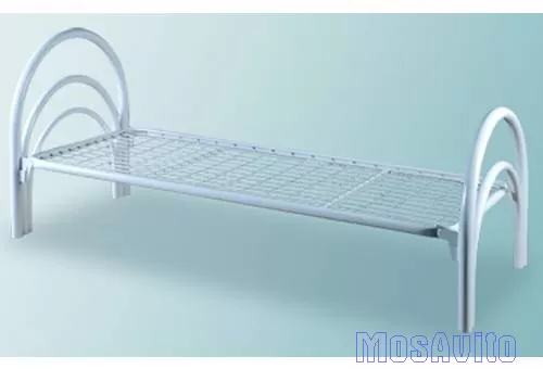 Для туристических баз и домов отдыха кровати из металла
