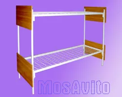 Металлические кровати для казарм, двухъярусные кровати