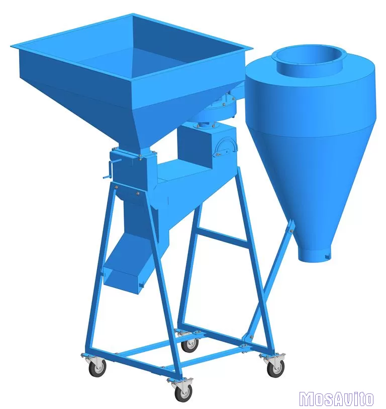 Воздушный сепаратор зерна и пластика АС-1