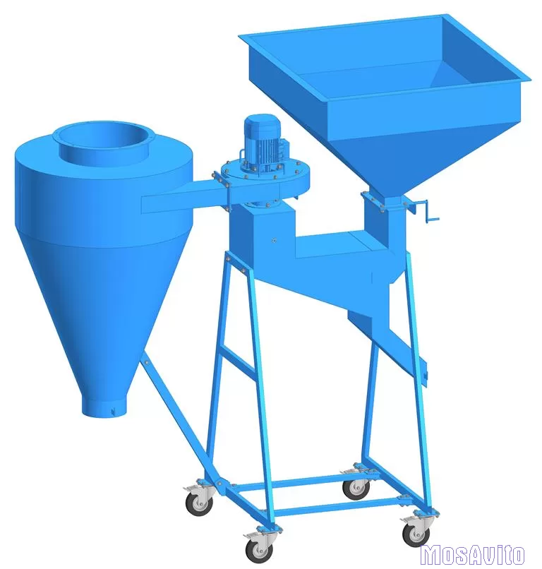 Воздушный сепаратор зерна и пластика АС-1